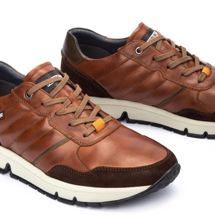 Men's Pikolinos FERROL Sneakers Brown | NZ O23QA09